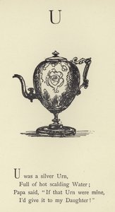 文字U 作： Edward Lear